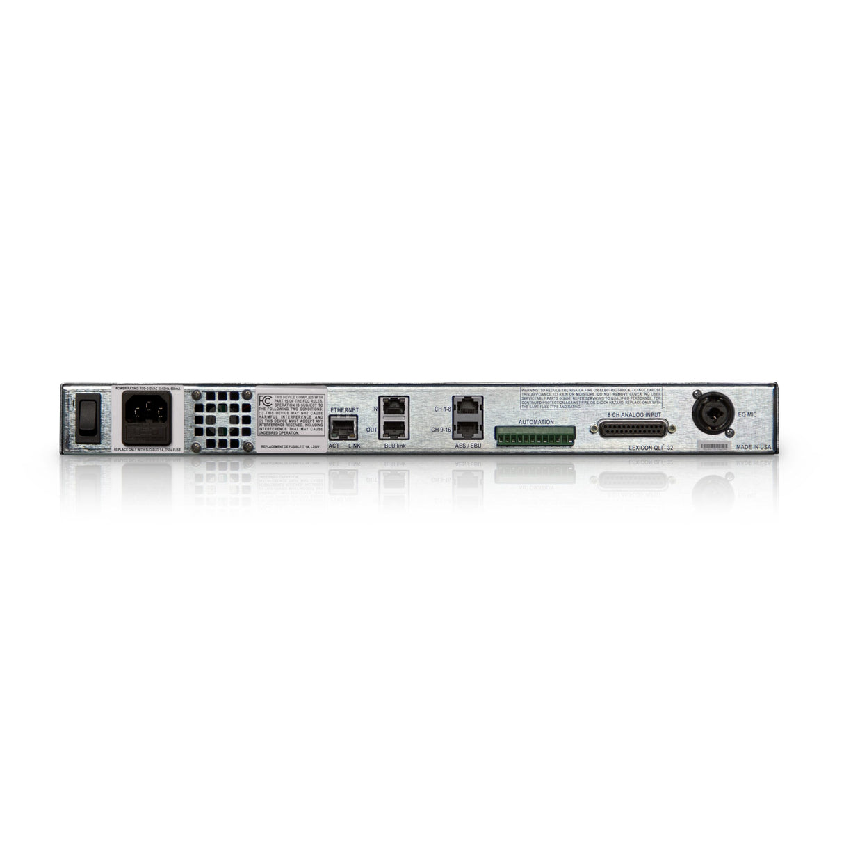 Lexicon QLI-32 32 Channel Immersive Cinema Processors with BLU Link