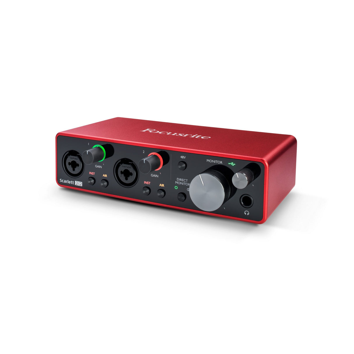 Focusrite Scarlett 2i2 2 x 2 USB Audio Interface, 3rd Generation