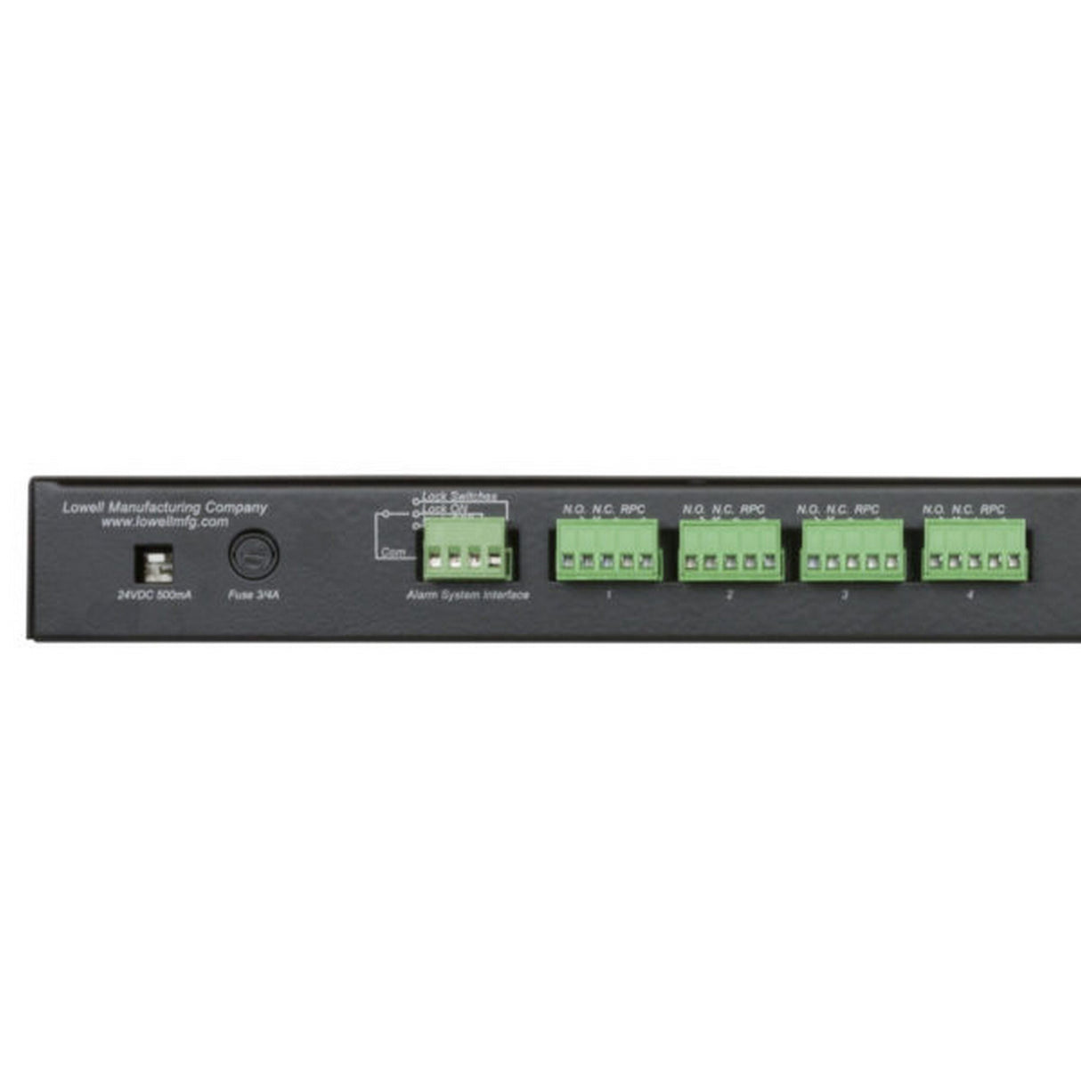 Lowell SEQR-4K Classic Power Sequencer, 4-Step, 1U Rackmount Panel, Key Switch