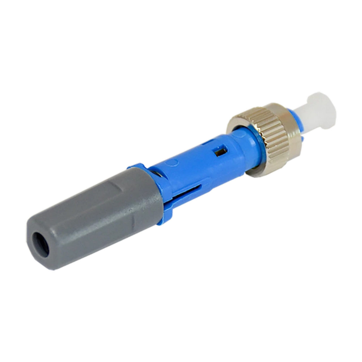 LYNN AV & Security Techlogix Networx SMU-FCA Single Mode 250um/900um/2.0mm/3.0mm FC/APC Click-On Connector, 1 Unit