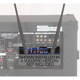 VocoPro UHF-28 Dual Channel UHF Wireless Microphone System, Frequency 9