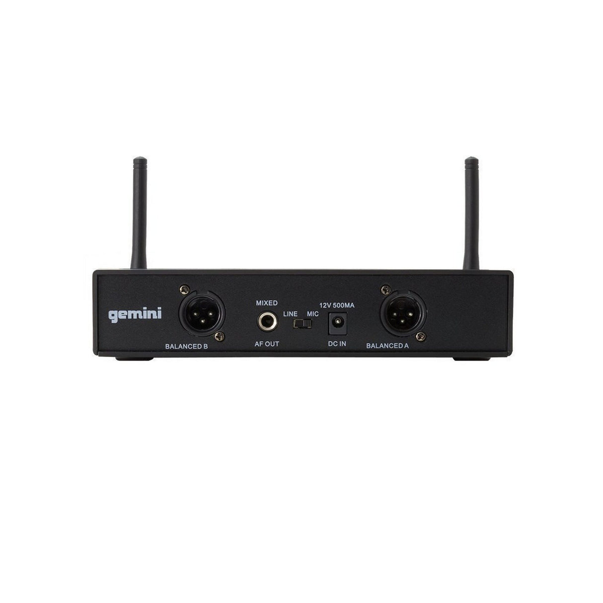 Gemini UHF-6200M Handheld Wireless Microphone System, R2 Band