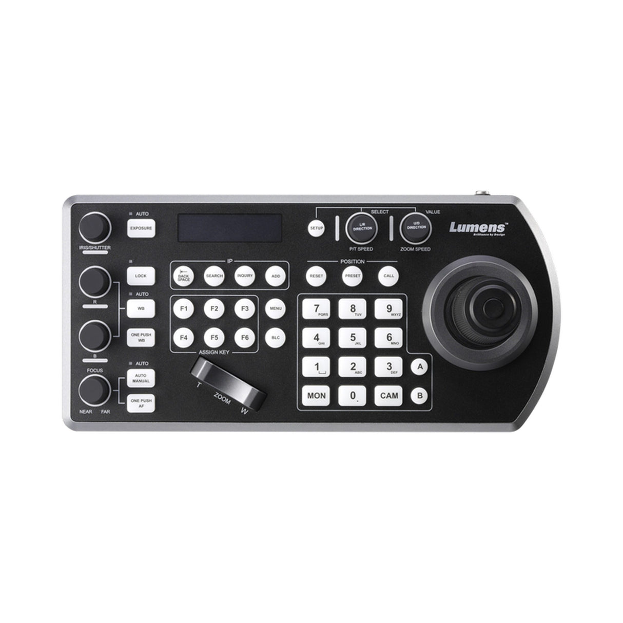 Lumens VS-KB30 IP Camera Controller for PTZ Video Cameras