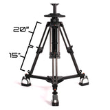 Ikan PT419W-TM-PEDESTAL 19-Inch Widescreen Teleprompter with Talent Monitor, Pedestal, and Dolly Turnkey