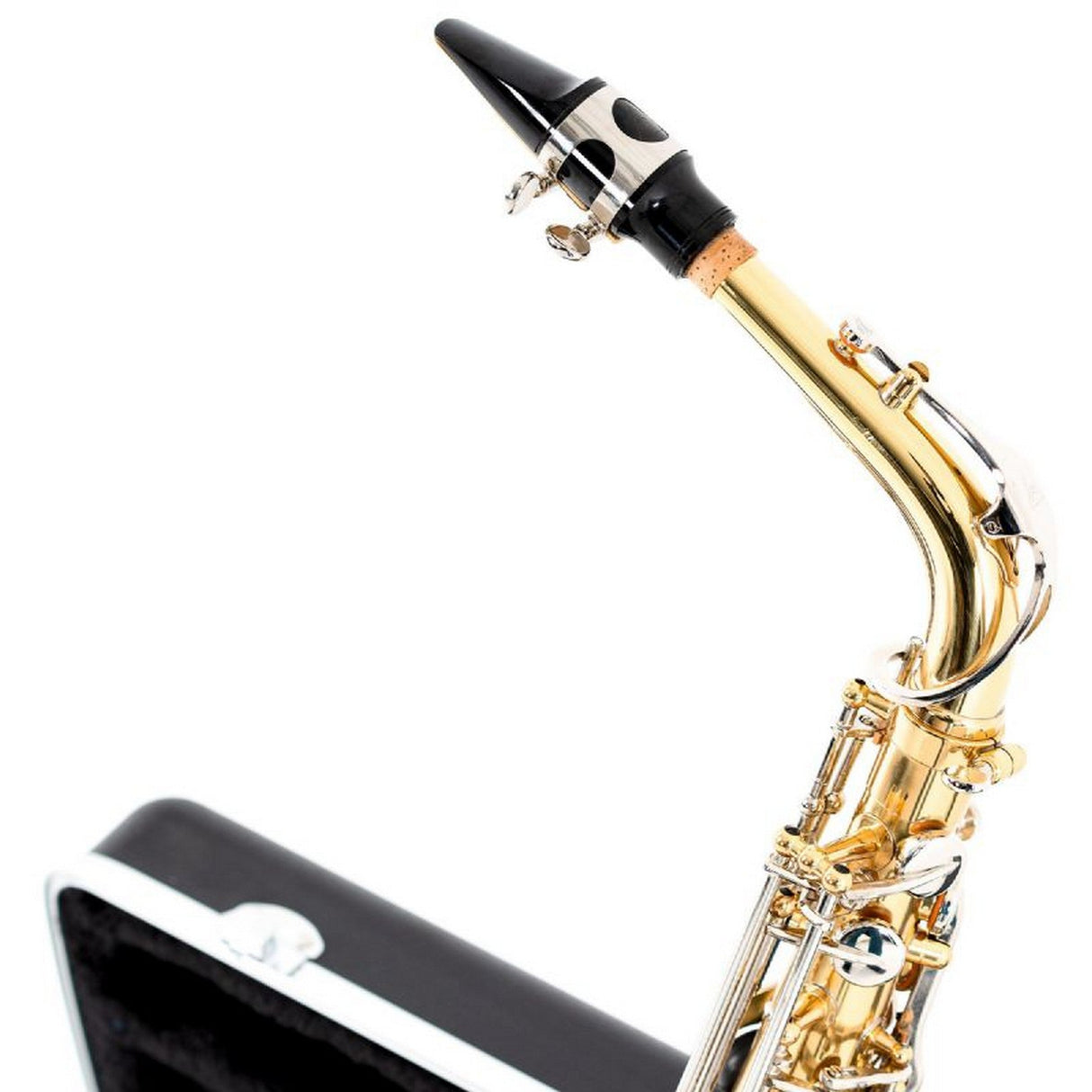 Antigua Vosi AS2155LN Eb Alto Saxophone, Nickel Keys/Lacquer Body