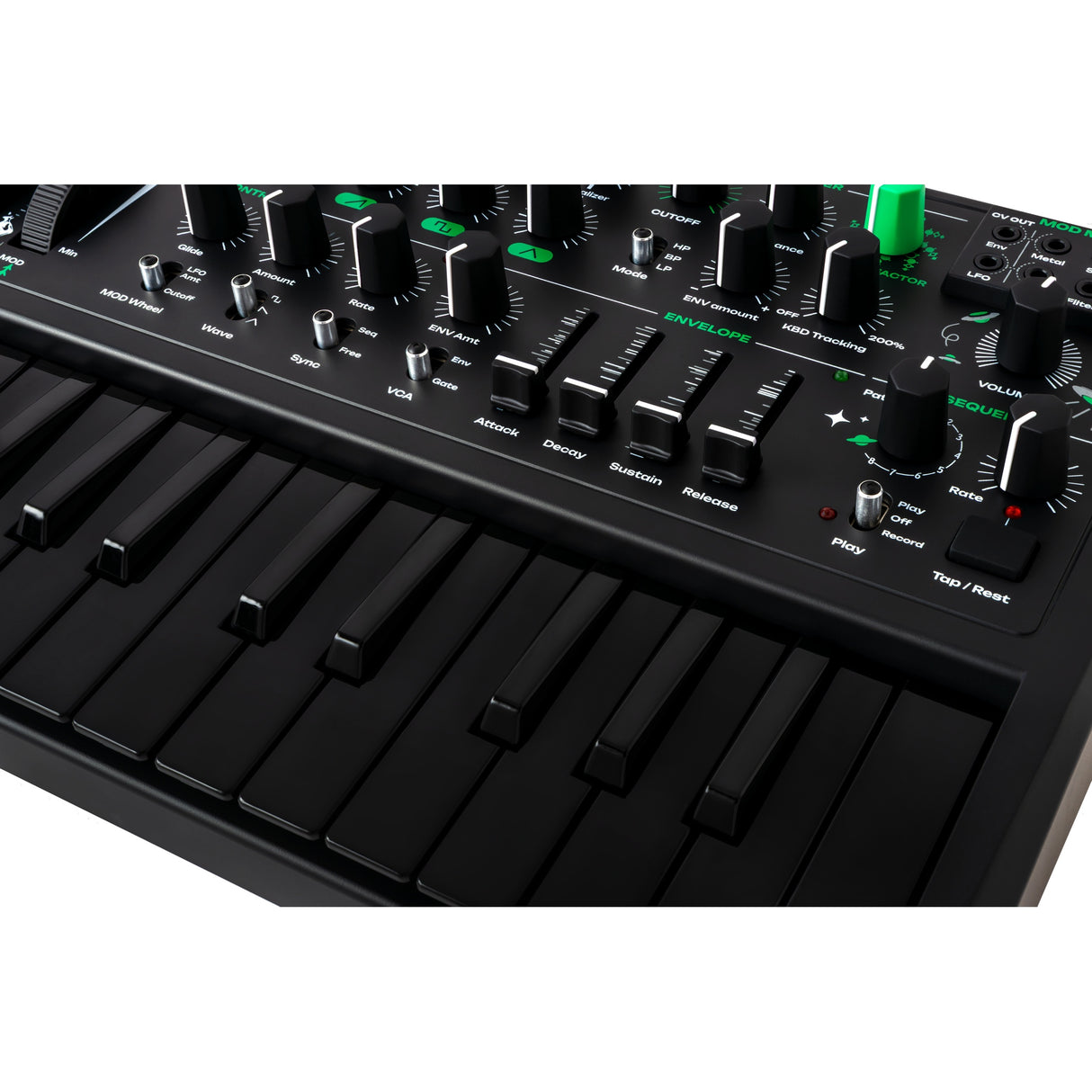 Arturia MicroBrute Analog Monophonic Synthesizer, UFO Edition