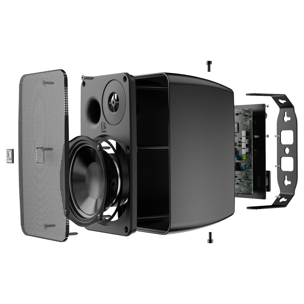 Audac ARES5A 2 x 40W 2-Way Stereo Active Speaker System