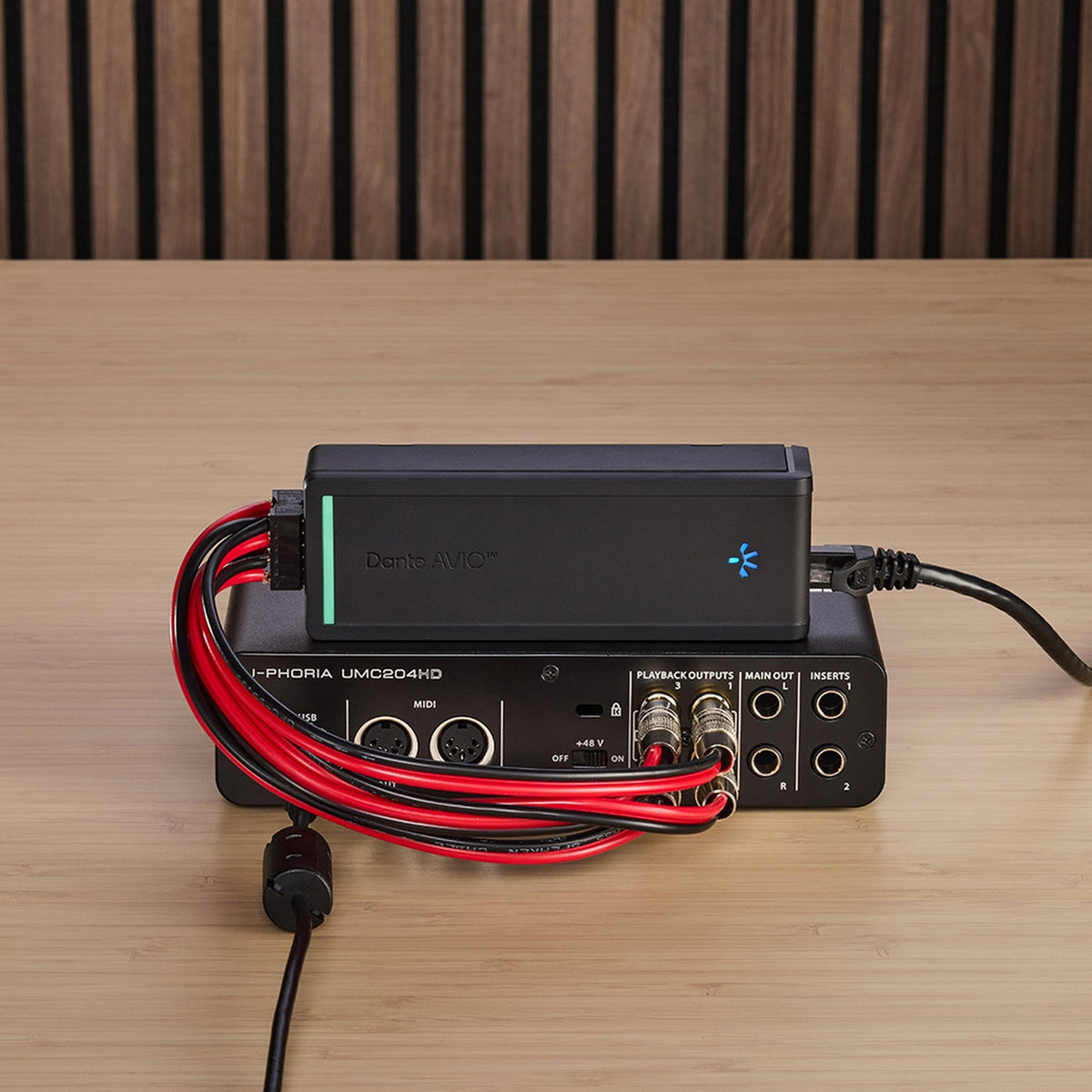 Audinate AVIO-A-4IN-EB Dante AVIO Install 4-Channel Analog Input Adapter
