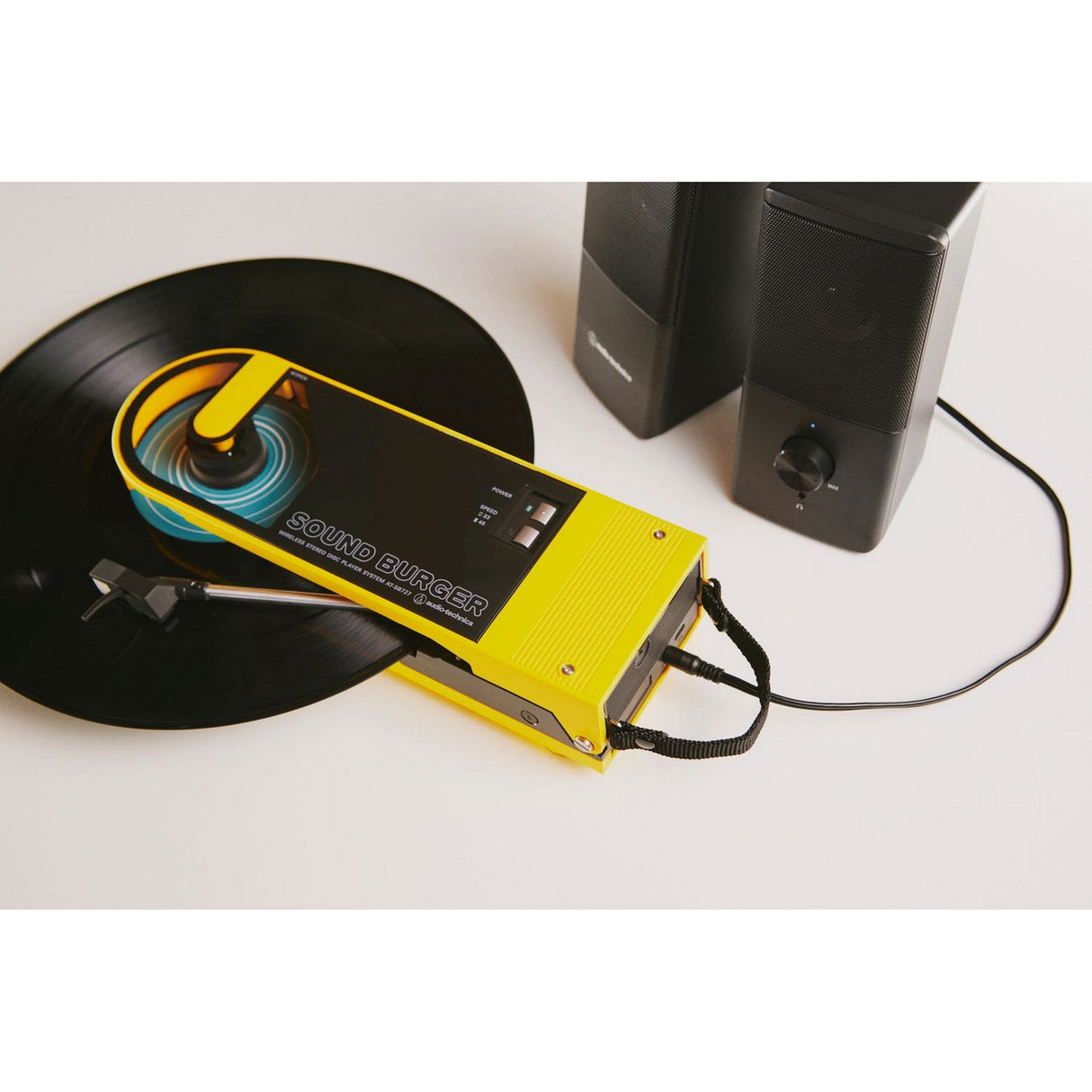 Audio-Technica AT-SB727 Sound Burger Portable Bluetooth Turntable