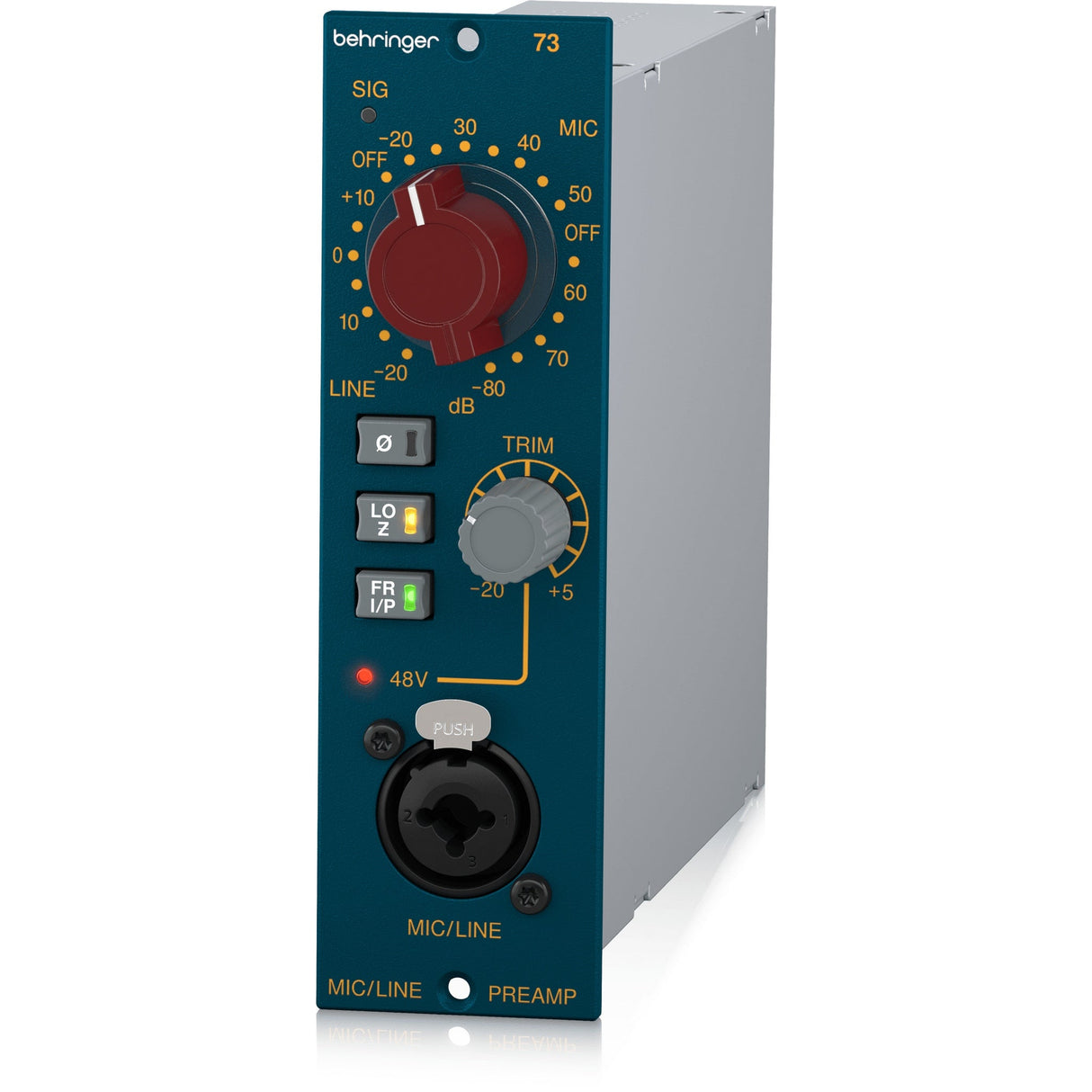 Behringer 73 Microphone Line Preamplifier 500 Series Module