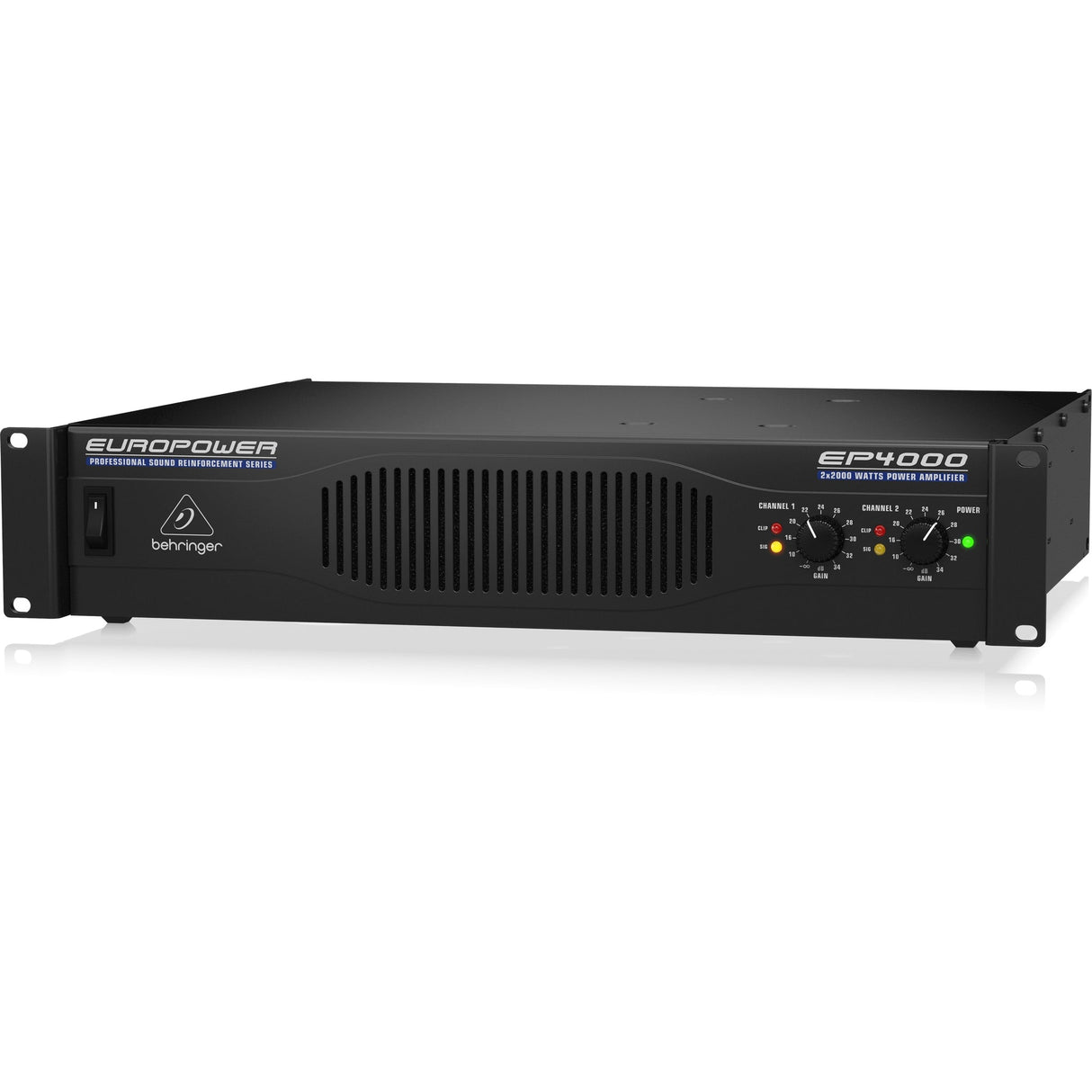 Behringer EP4000 4000W Stereo Power Amplifier with ATR (Accelerated Transient Response) Technology