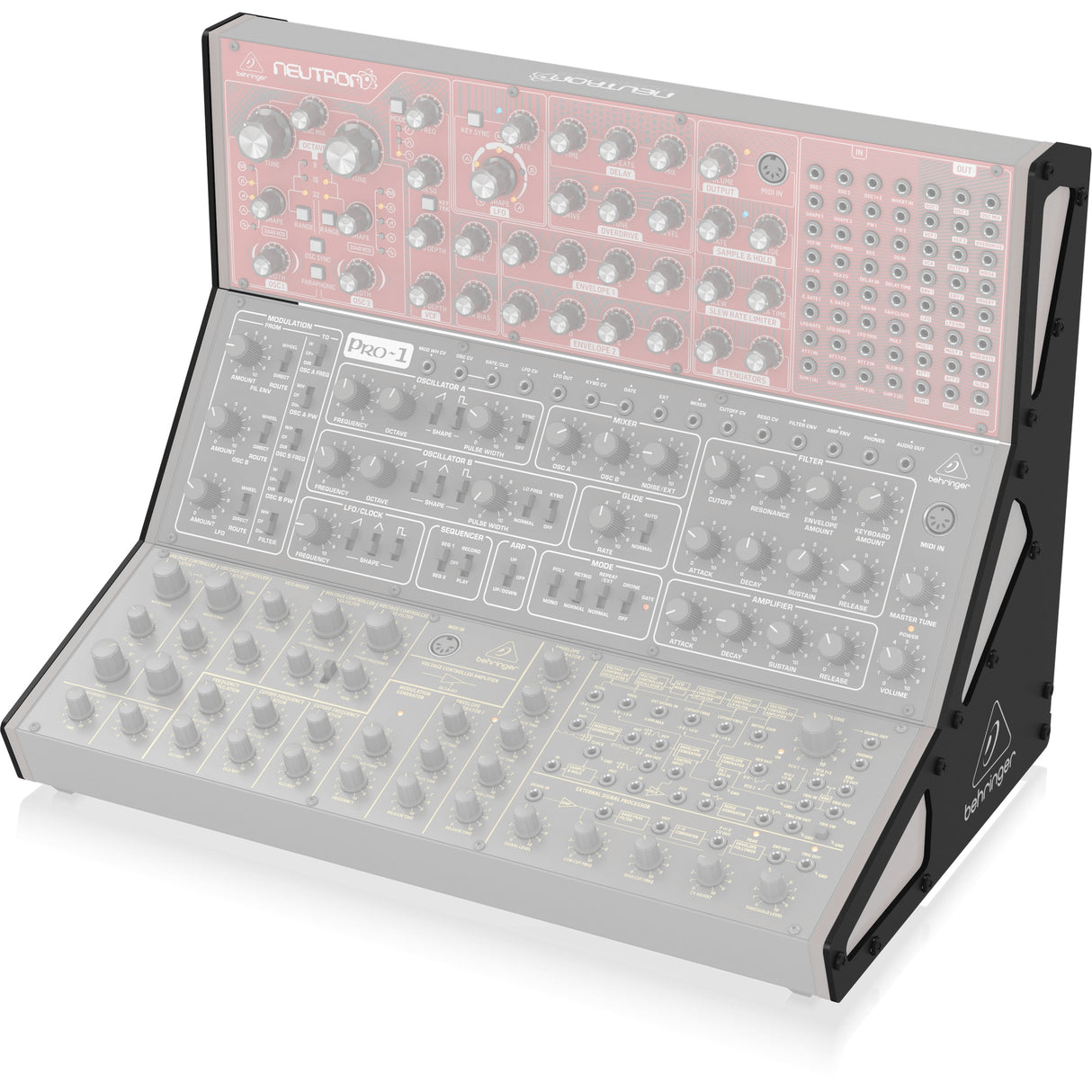 Behringer 3-Tier Eurorack Stand for 70, 80, and 104 HP Chassis