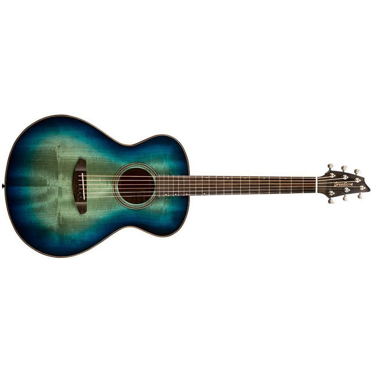 Breedlove Oregon Concert Myrtlewood Limited Edition Acoustic Guitar, Lagoon Finish