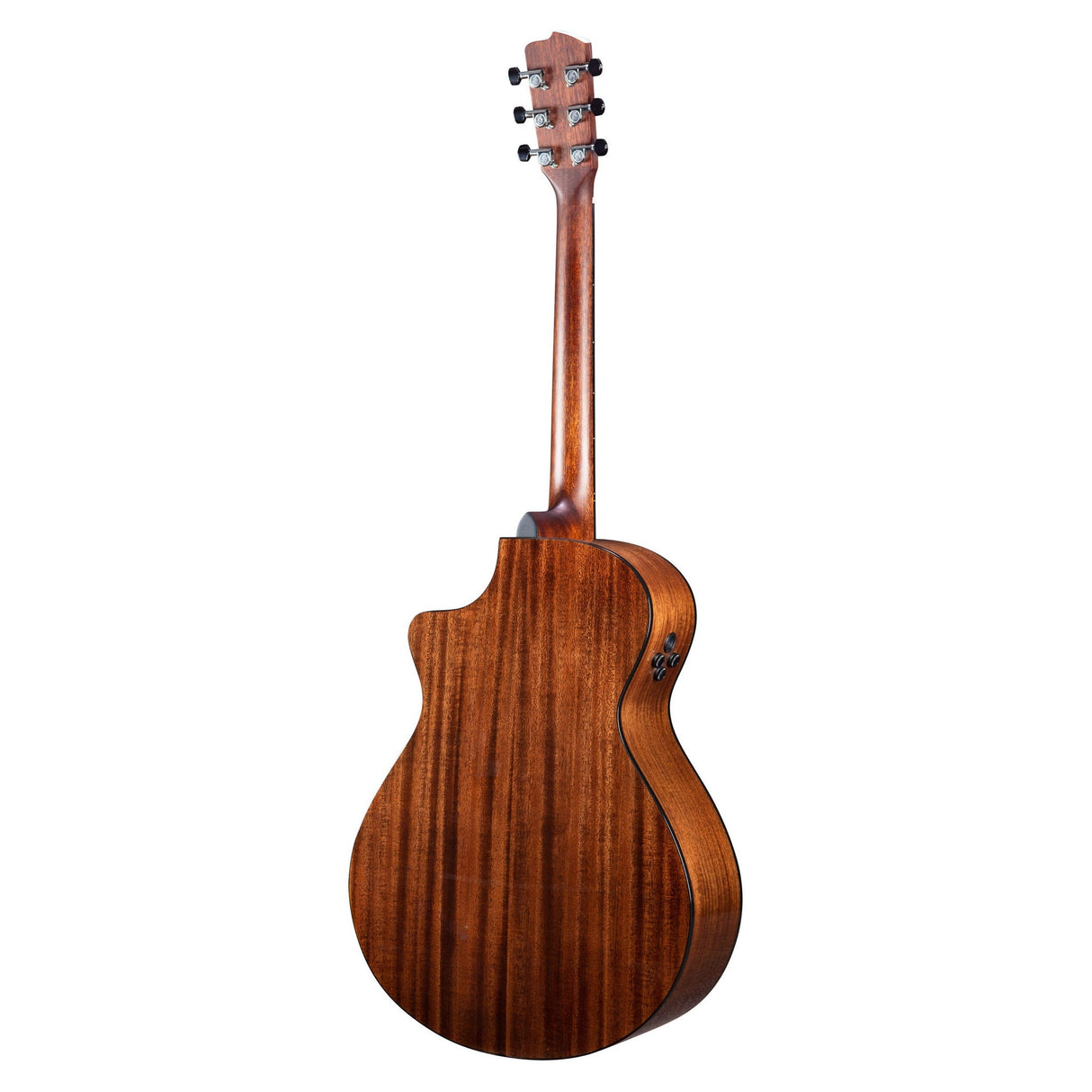 Breedlove Wildwood Pro Concerto Suede CE Acoustic-Electric Guitar, African Mahogany Finish