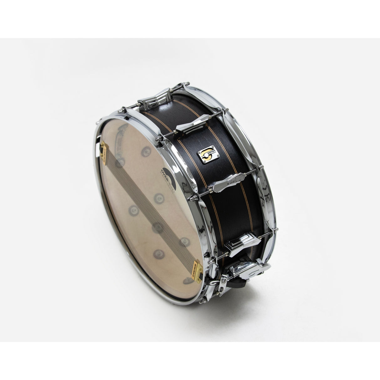 British Drum Co MER-14-65-SN Merlin Series 14x6.5-Inch Snare Drum, Maple and Birch Finish