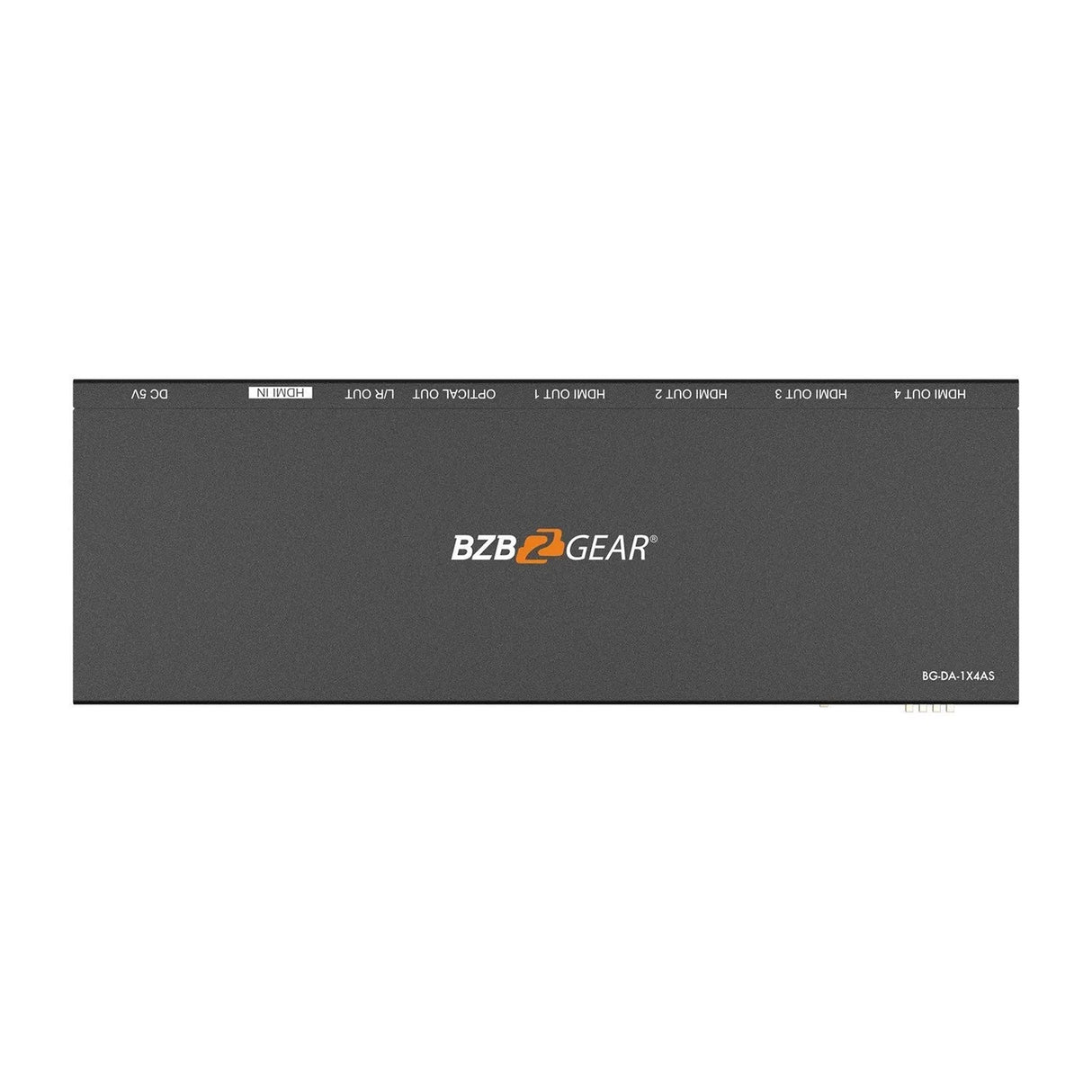 BZBGEAR BG-DA-1X4AS 4-Port 4K 60Hz HDMI Splitter with Down-Scaler