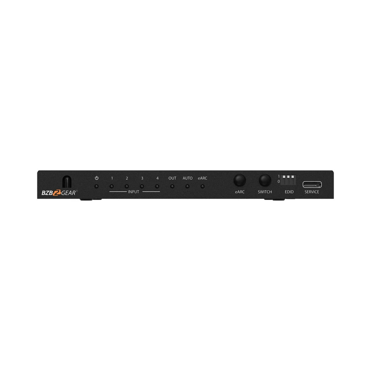 BZBGEAR 4x1 8K UHD HDMI 2.1 Switcher with Audio De-Embedder