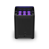 Chauvet DJ Freedom Flex H9 IP X6 Battery Operated Hex-Color RGBAW+UV LED PAR Kit