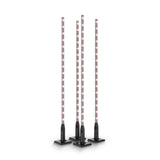 Chauvet DJ Freedom Stick X4 Battery-Powered Free-Standing LED Array Lights, 4-Pack