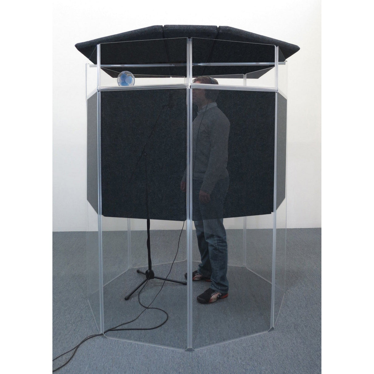 ClearSonic IPJ IsoPac J Portable Isolation Booth, 60-70% Volume Reduction