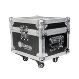 ColorKey 2-Piece Carrying Capacity Flight Case with Casters for Dazzler FX