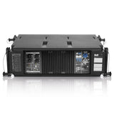 dB Technologies DVA T8 8-Inch 3-Way 700W Active Line Array Speaker, Black