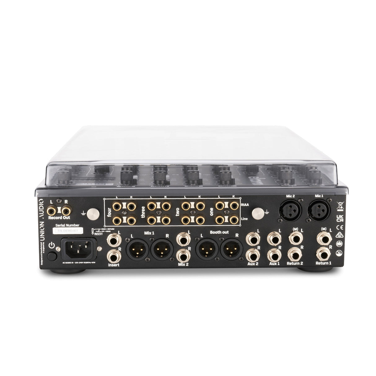 Decksaver DS-PC-ELARA6 Clear Cover for Union Audio Elara.6