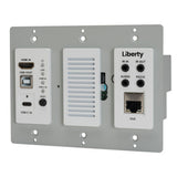 DigitaLinx IP IPEX6001U-WP-W 6000 Series SDVoE Wall Plate Encoder