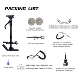 Digitalfoto CINE-POST Carbon Fiber Handheld Post Sled for THANOS-PROCINE with V-Mount Battery Plate