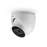 First Alert CX4TE08F28PW 8MP AI Cloud Turret Camera, 2.8mm Lens, White