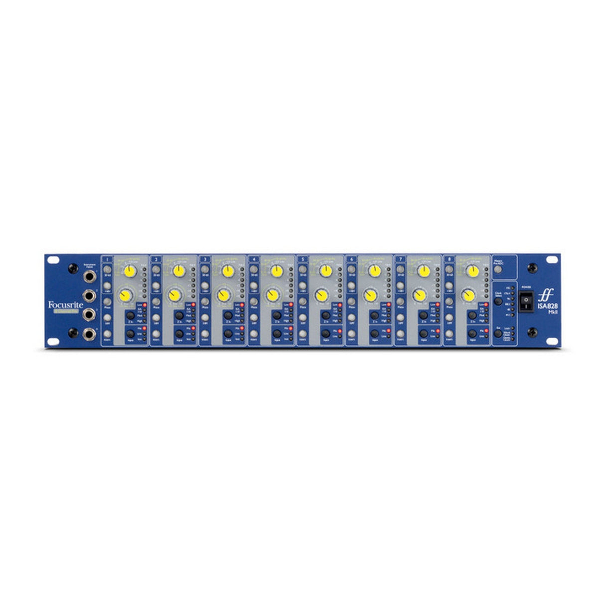 Focusrite ISA 828 MkII 8-Channel Rack-Mount Transformer-Based Microphone Preamplifier<