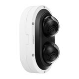 Hanwha PNM-7082RVD P-Series 2MP IR Outdoor Vandal-Rated WDR IP Dome Camera, 3-6mm Lens, White