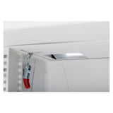 Headliner HL30001 Malibu Portable DJ Booth with Padded Bags, White