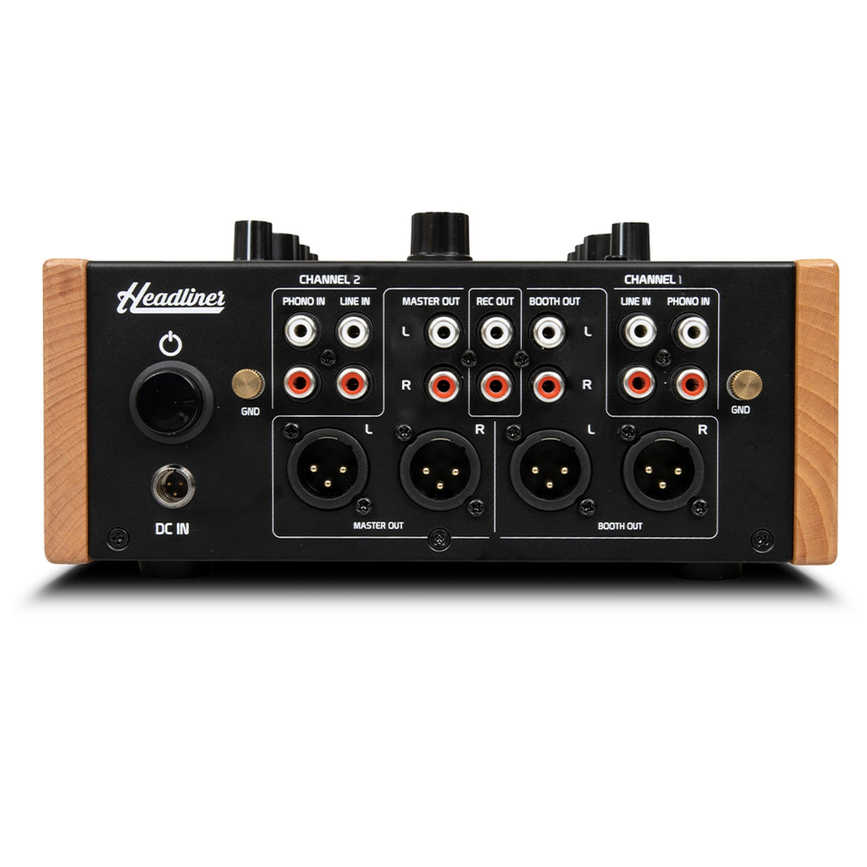 Headliner HL90100 R2 2-Channel Analog Rotary DJ Mixer
