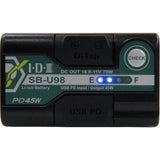 IDX System Technology SB-U98-PD Sony BP-U Battery with USB-C PD
