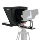 Ikan PT419W-NDI-TK Aura 19-Inch POE++ NDI Teleprompter with Full Encoding/Decoding IP Tally Light and Travel Kit