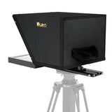 Ikan PT419W-PTZ-NDI-TK Aura 19-Inch POE++ PTZ NDI Teleprompter with Full Encoding/Decoding IP Tally Light and Travel Kit