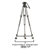 Ikan PT419W-TK-TRIPOD 19-Inch Widescreen Teleprompter, Tripod, Dolly Turnkey, and Travel Kit