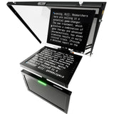 Ikan 15-Inch Teleprompter, Pedestal and Dolly Turnkey System