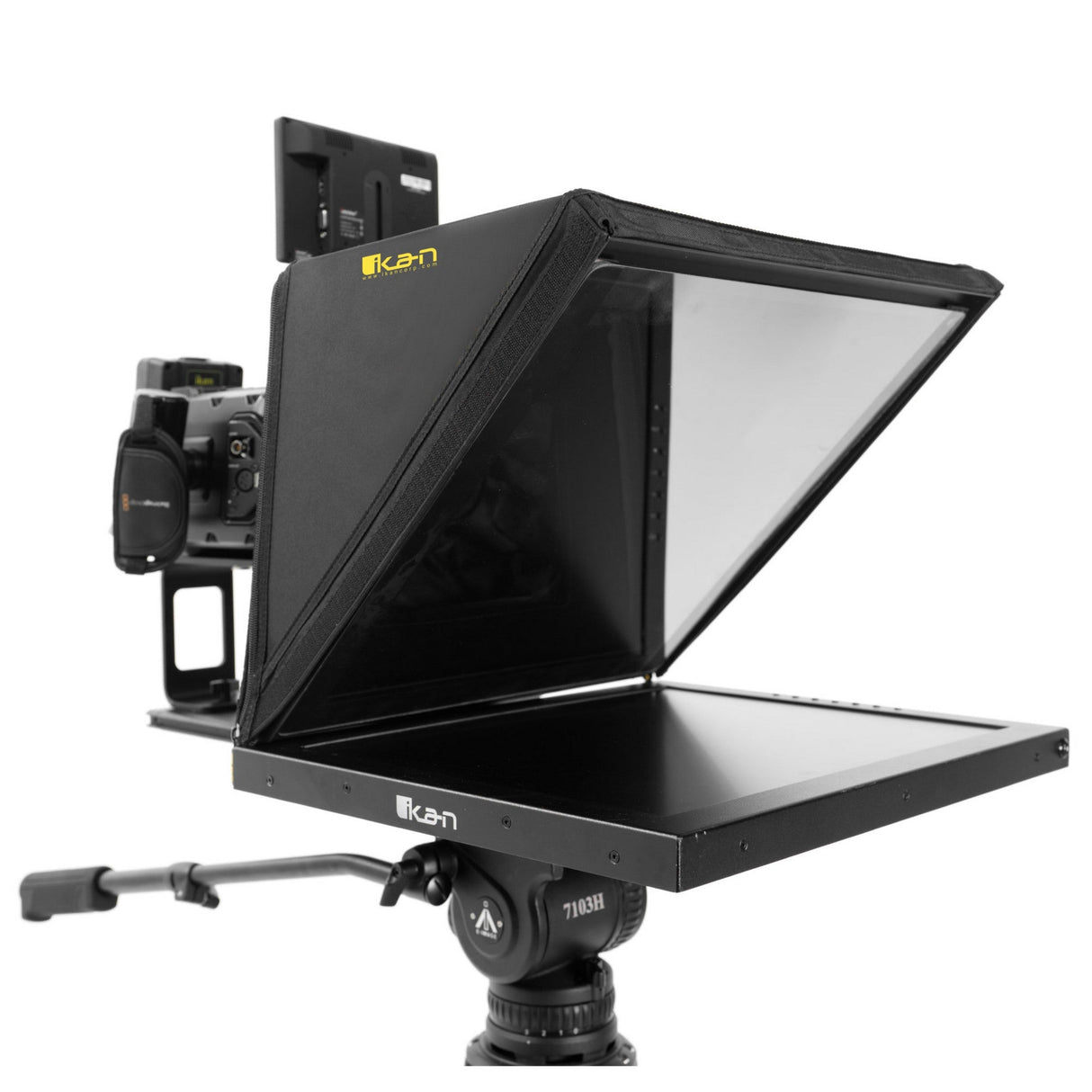 Ikan PT4900 V2 Professional 19-Inch High Bright Beam Splitter Teleprompter