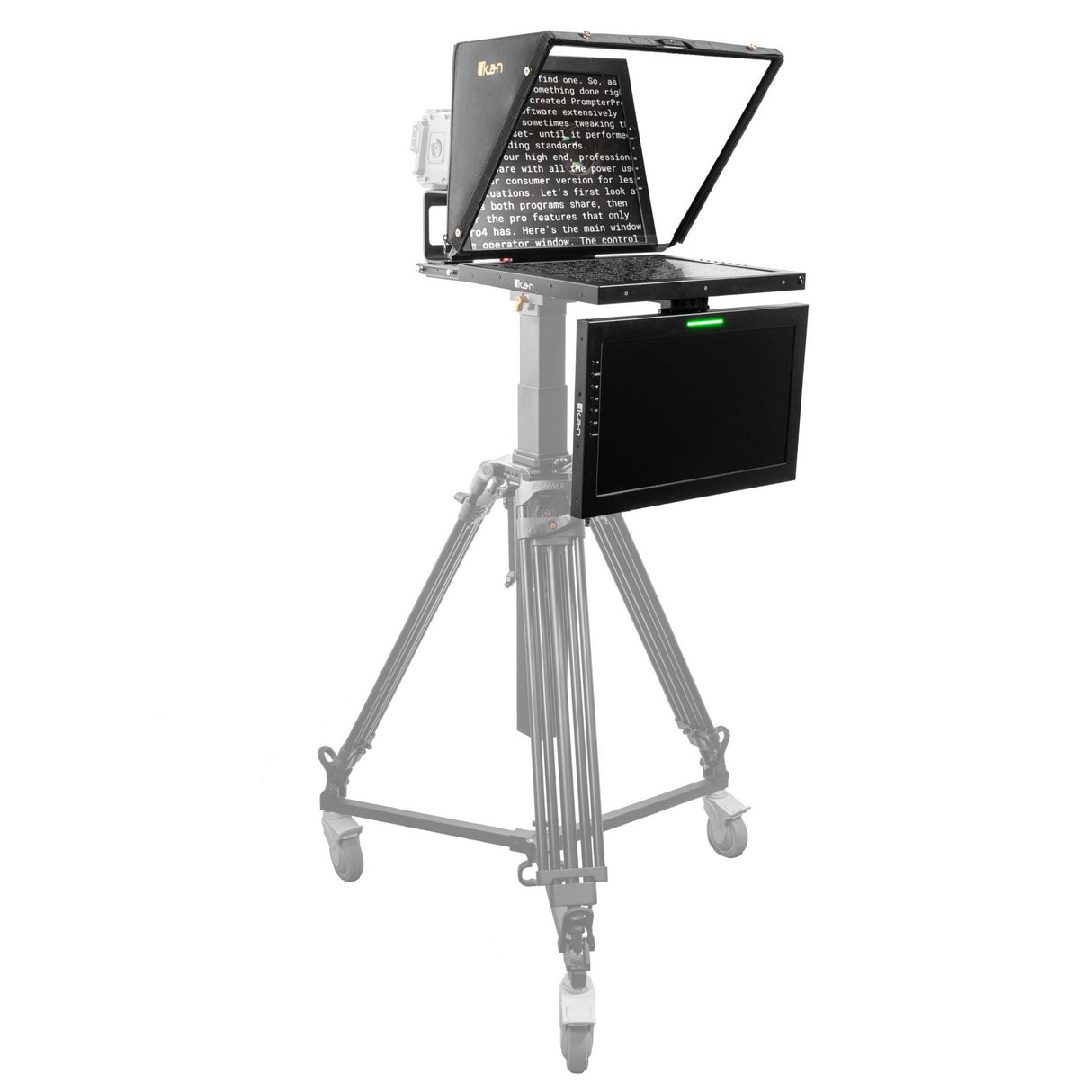 Ikan PT4900-PTZ Professional 19-Inch High Bright PTZ Teleprompter