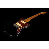 Jet Guitars JJ-300 P90 BK Electric Guitar, Black Finish