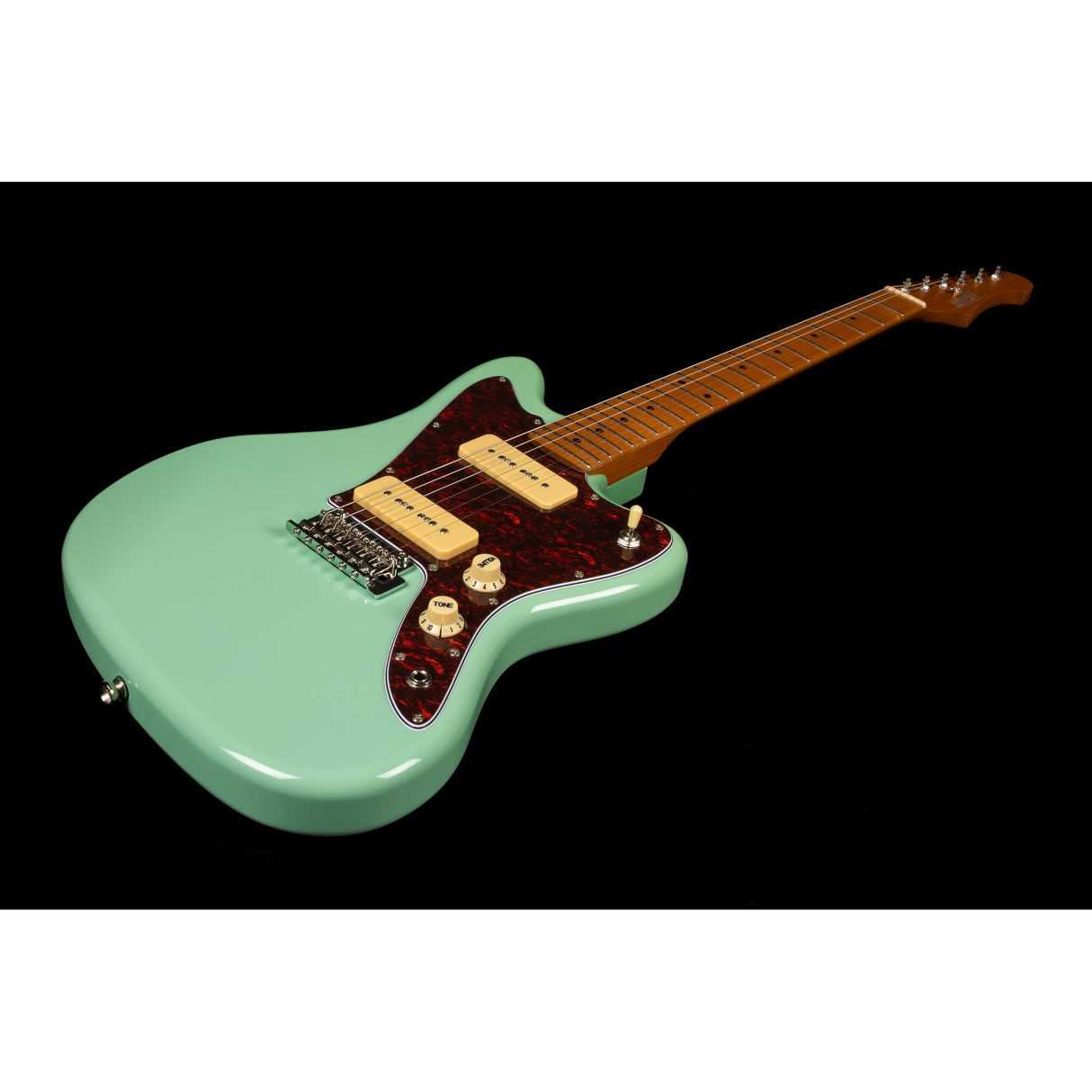 Jet Guitars JJ-300 P90 SFG Electric Guitar, Sea Green Finish