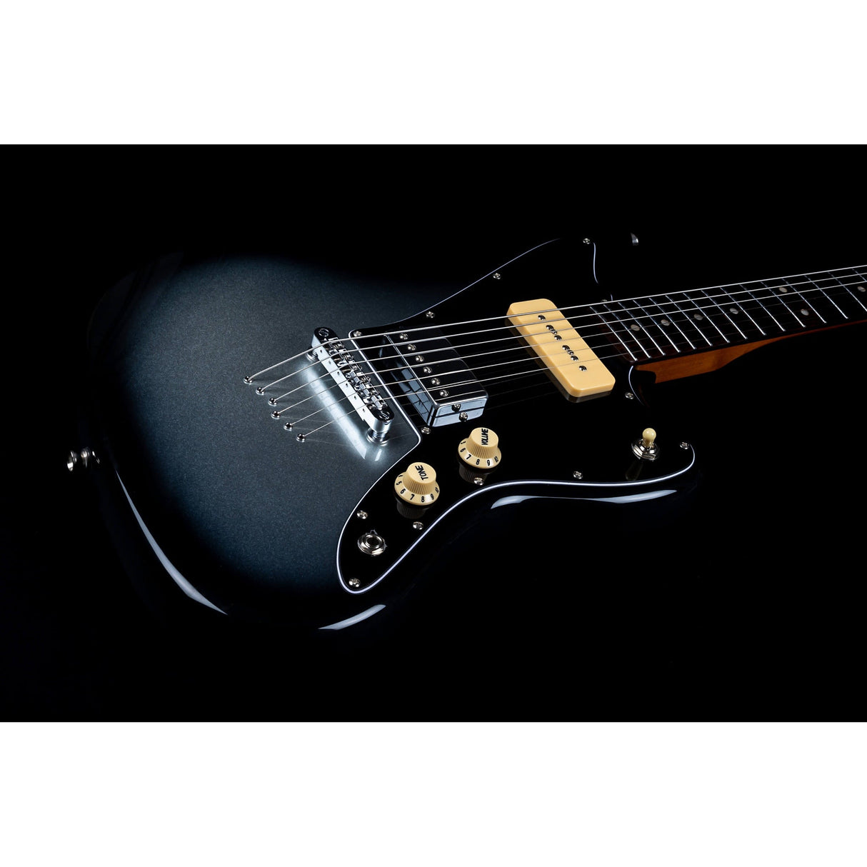 Jet Guitars JJ-350 Baritone Moonburst Electric Guitar