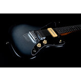 Jet Guitars JJ-350 Baritone Moonburst Electric Guitar