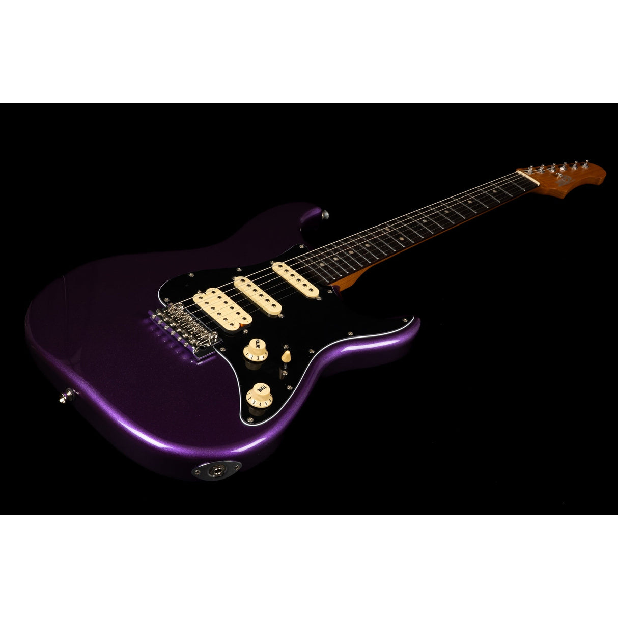 Jet Guitars JS-400 PLM R Electric Guitar, Plum Finish
