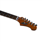 JET Guitars JT 300 BL R SS Basswood Body Electric Guitar with Roasted Maple Neck and Rosewood Fretboard