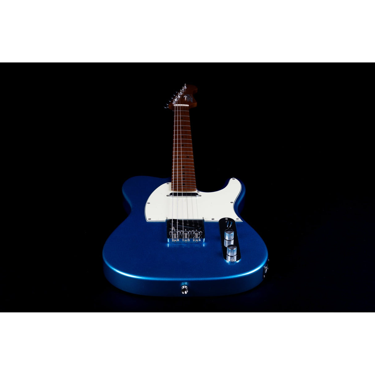 Jet Guitars JT-300 Canadian Roasted Maple Basswood Electric Guitar with SS Ceramic Pickup, Lake Placid Blue