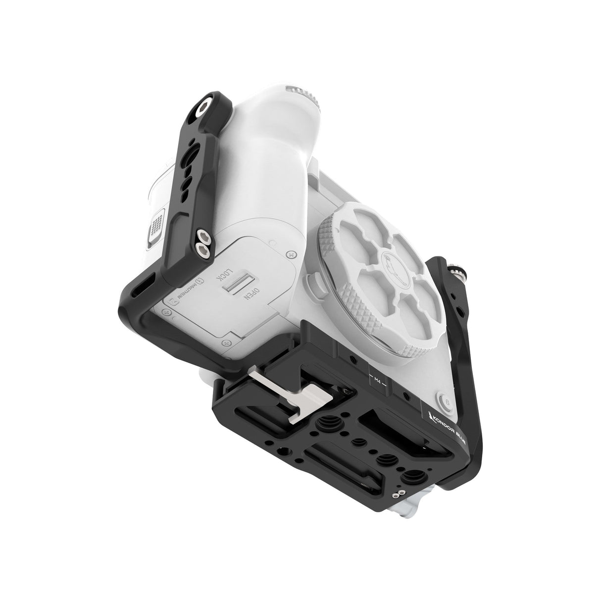 Kondor Blue Hybrid Camera Cage for Sony FX2, Raven Black