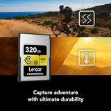 Lexar Professional GOLD SERIES CFexpress Type A Memory Card, 160GB